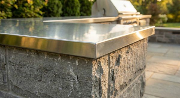 Edelstahl Tischabdeckung